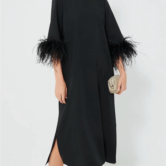 NWT Tuckernuck Black Feather Jamie Dress, XS - Picture 6 of 16